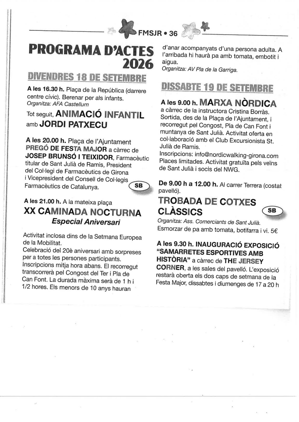 Festa Major de Sant Julià de Ramis