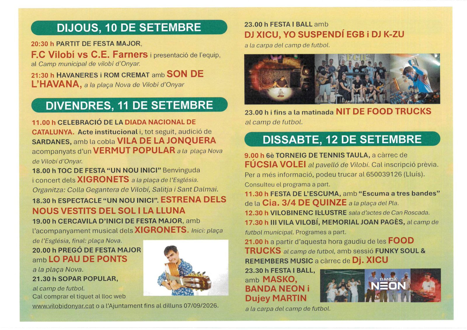 Festa Major de Vilobí d'Onyar