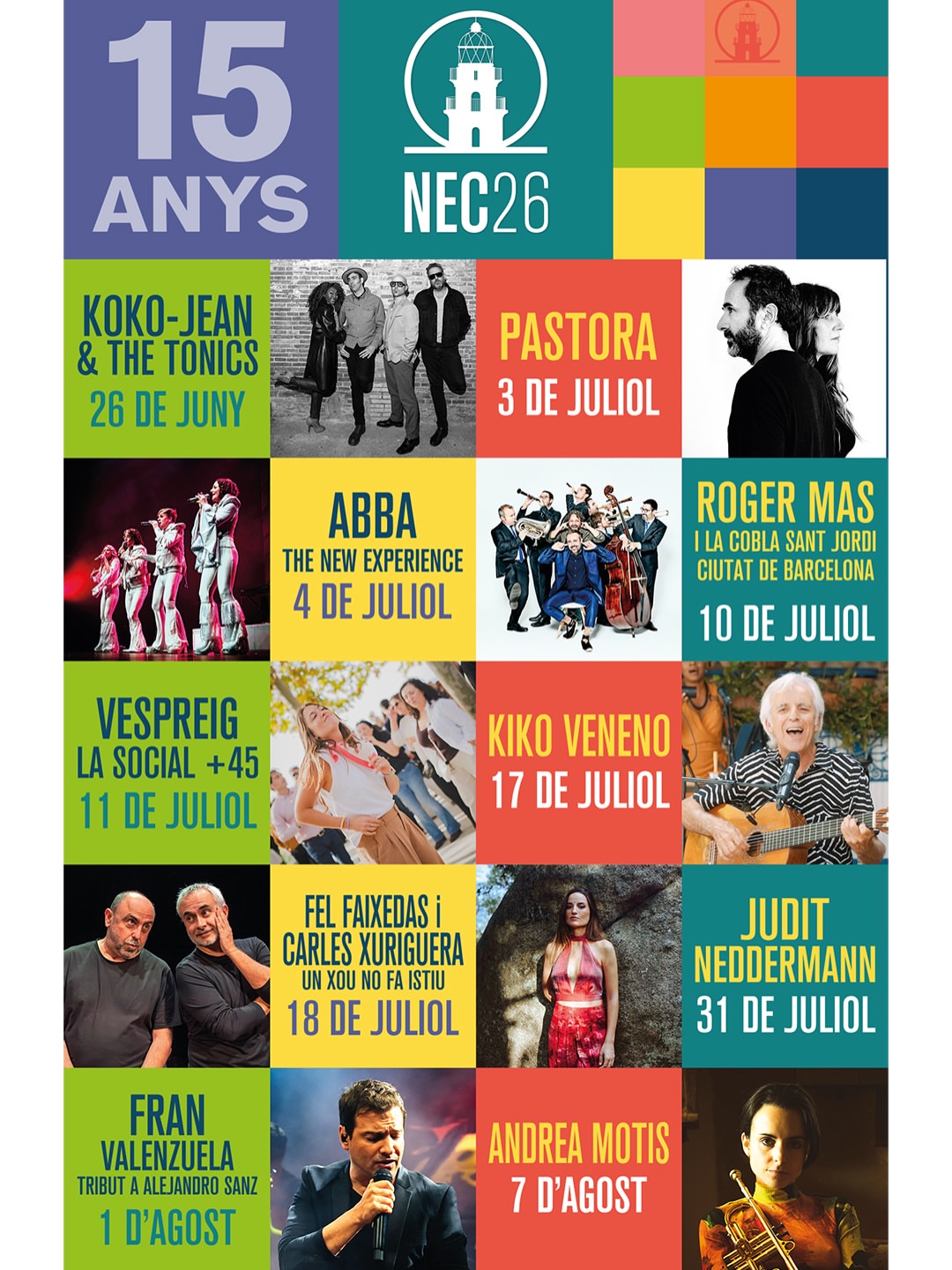 Festival NEC – Nits d'Estiu Calella